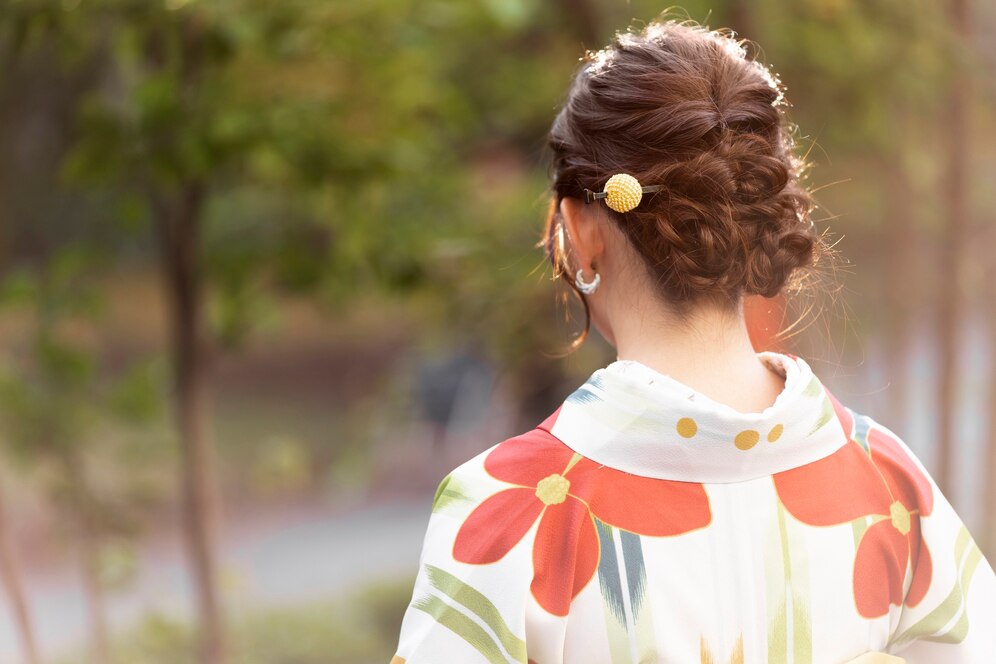 Mujer Caminando Peinada Barcelona